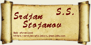 Srđan Stojanov vizit kartica